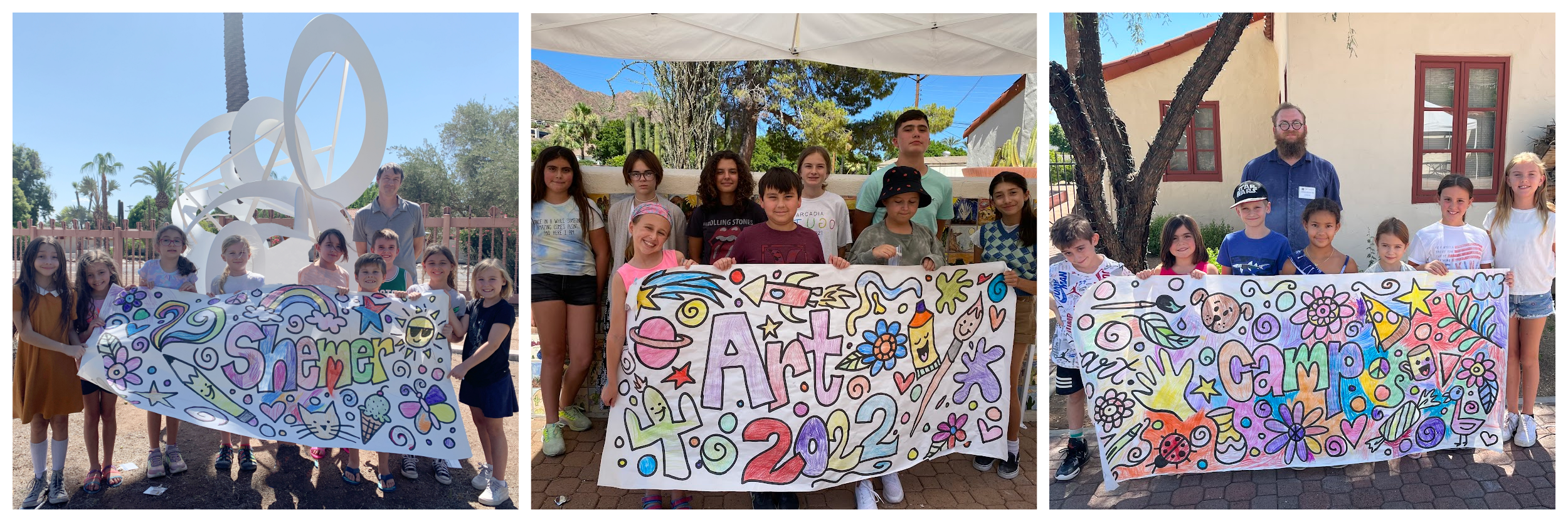 Summer Camp Week 3!  Shemer’s Super Star Artists